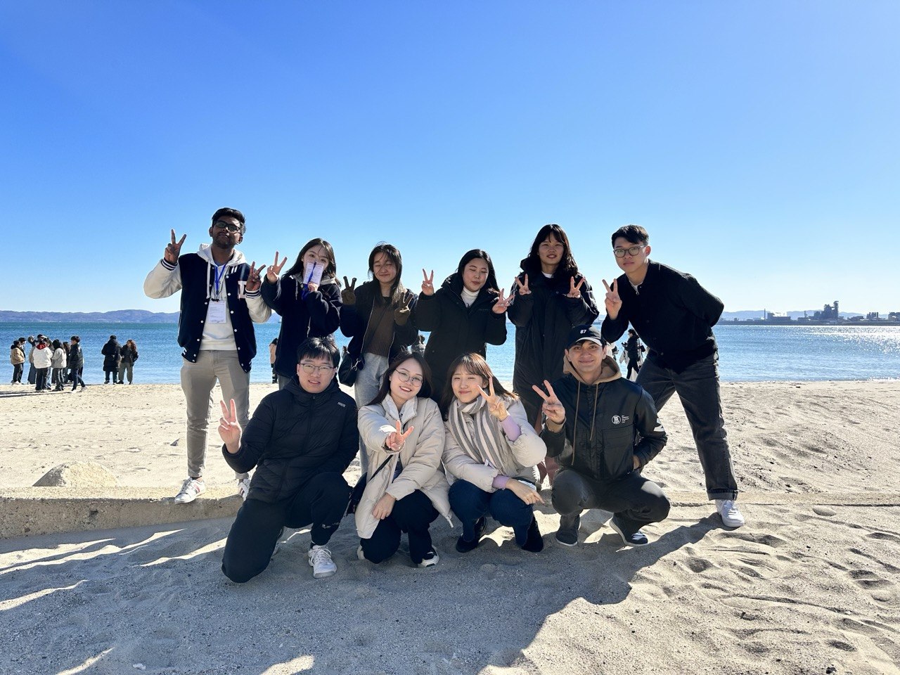 Nazmul Huda Badhon team leader at Dongseo University International Camp 2023 in South Korea